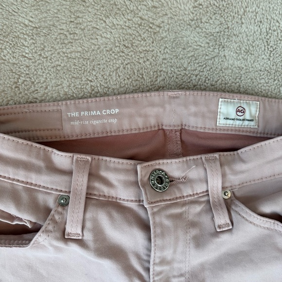 AG Adriano Goldschmied The Prima Mid Rise Cigarette Crop Skinny Jeans - Picture 4 of 4